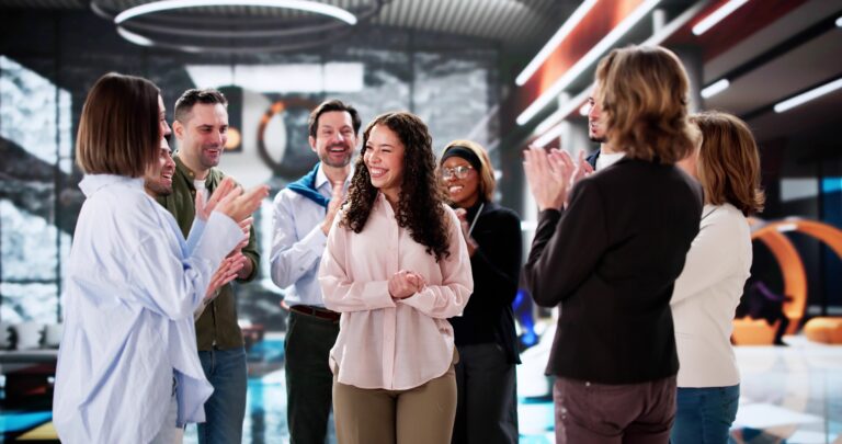 Public recognition for employee