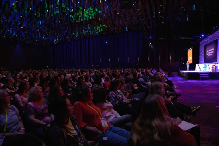 APC 2025 audience watching Keswin's keynote